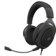 Corsair HS50 PRO STEREO Auriculares Diadema Negro, Verde ca-9011216-eu